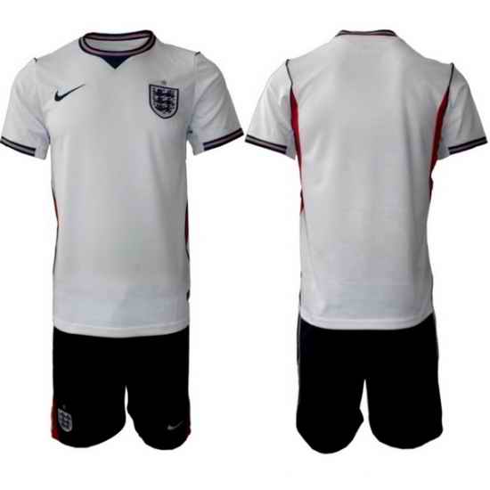 England FIFA World Cup 2026 White Soccer Jersey Blank